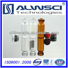 China Manufacturing 2ml klare Etikett Glas Crimp Top Vial Borosilikatglas